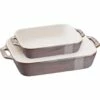 STAUB Ofenformenset, 2-tlg, Rechteckig, Antik-Grau -Napoleon Verkaufs-Shop 4e8a011b61efa0bedc46fa423f954ce3