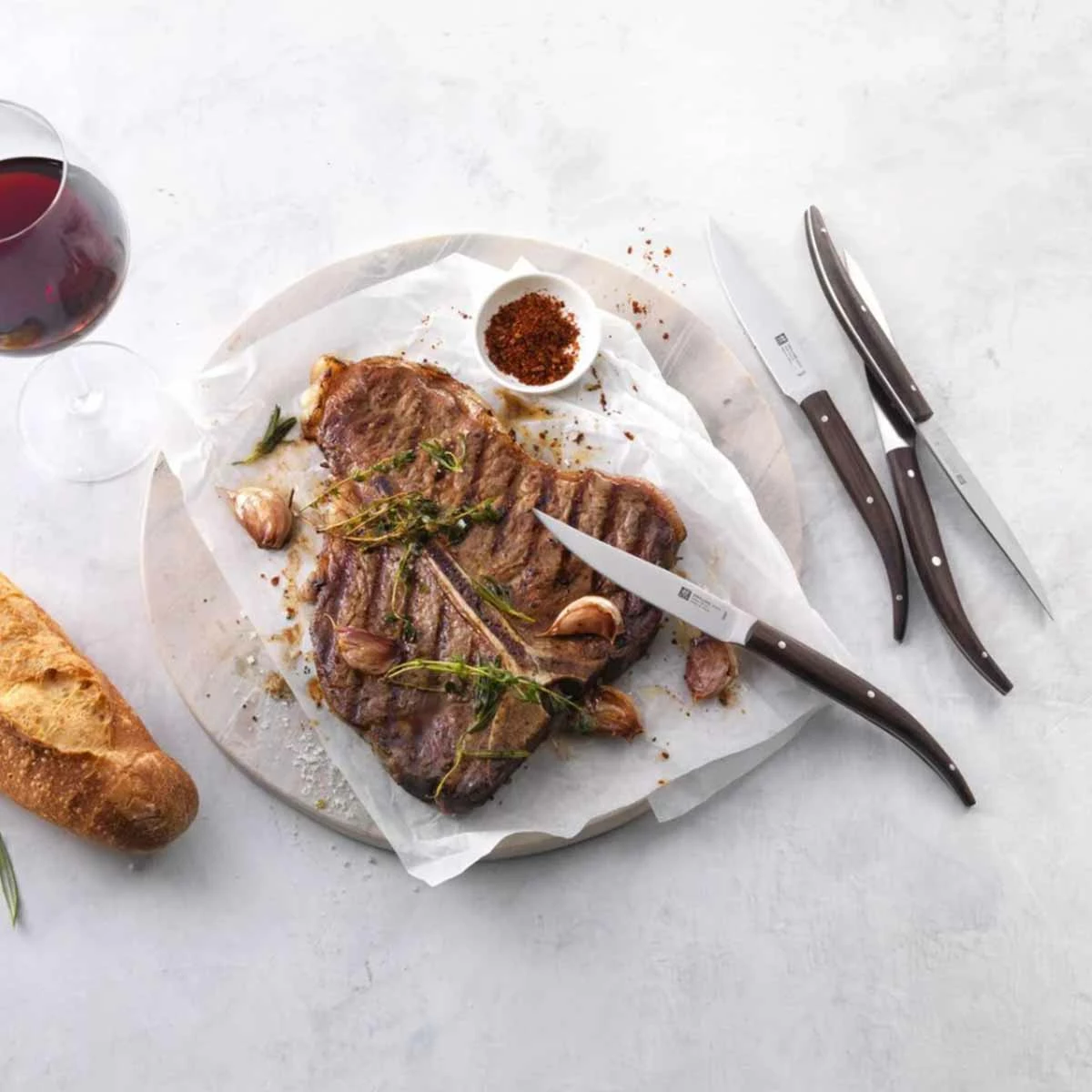 ZWILLING Steakmesserset 4er Set, Edelstahl 3 ZWILLING Steakmesserset 4er Set, Edelstahl