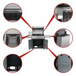 SANTOS S-418 Mit, 30 Mbar Für PT, ES, NL, BE, FR, Schwarz -Napoleon Verkaufs-Shop 64355148adbedbfc9a65b292b09e564d