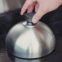 SANTOS Grillglocke Edelstahl, 2er Set -Napoleon Verkaufs-Shop 6b3d1f18b1bd3824891a17f00e6333be