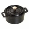 Staub ST La Cocotte Mini Cocotte Gusseisen, 10 Cm, Schwarz -Napoleon Verkaufs-Shop 77a48f22c15af02ebc879d152c27ffd8