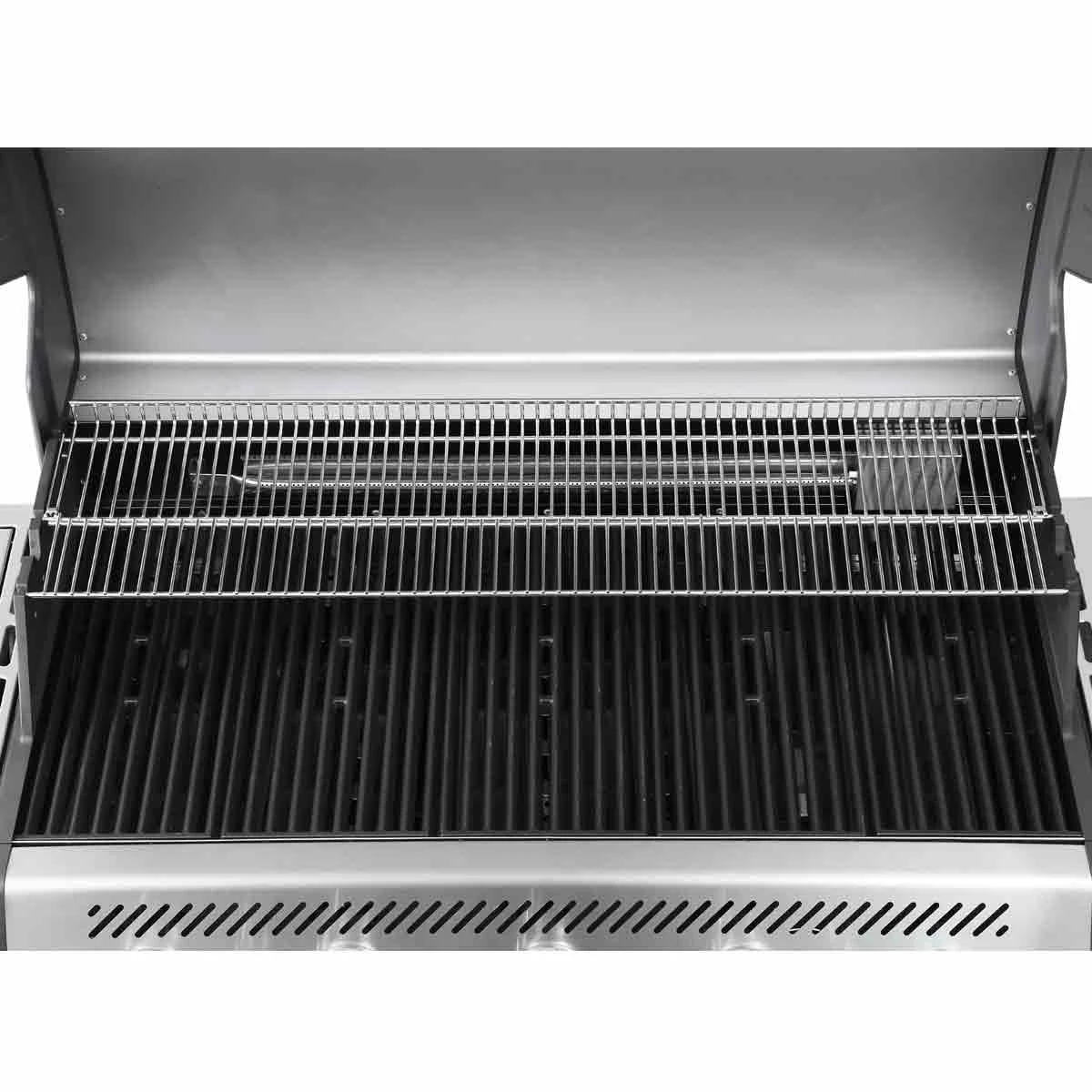 SANTOS S-518 Mit Seiten- & Heckbrenner, Edelstahl Inkl. Drehspieß, Rostheber & Silikonablage & Graviertes ZWILLING Pro Messer 14 SANTOS S-518 Mit Seiten- & Heckbrenner, Edelstahl Inkl. Drehspieß, Rostheber & Silikonablage & Graviertes ZWILLING Pro Messer – Bild 12