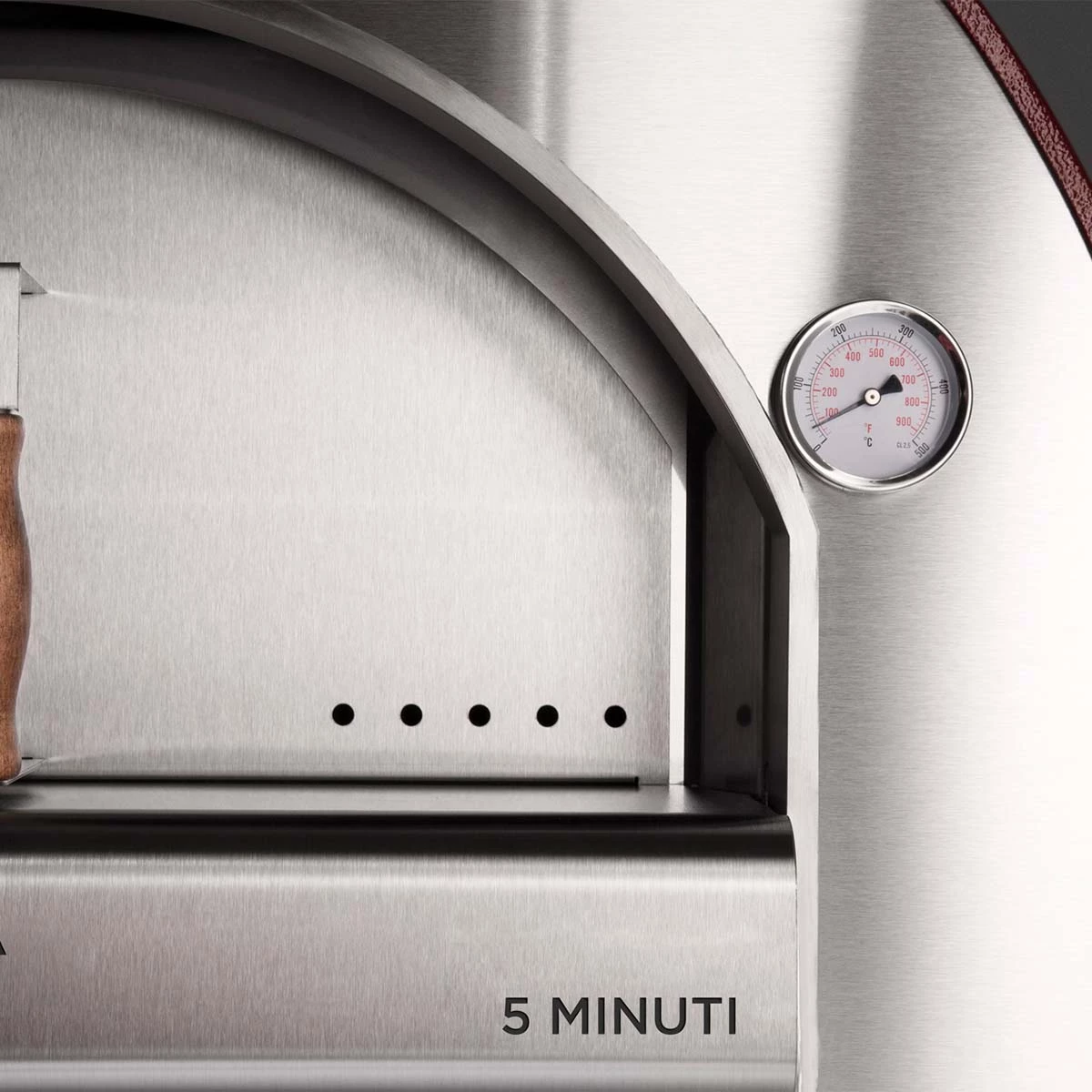 Alfa Forni Pizzaofen 5 Minuti, Holz, Kupfer 8 Alfa Forni Pizzaofen 5 Minuti, Holz, Kupfer – Bild 6