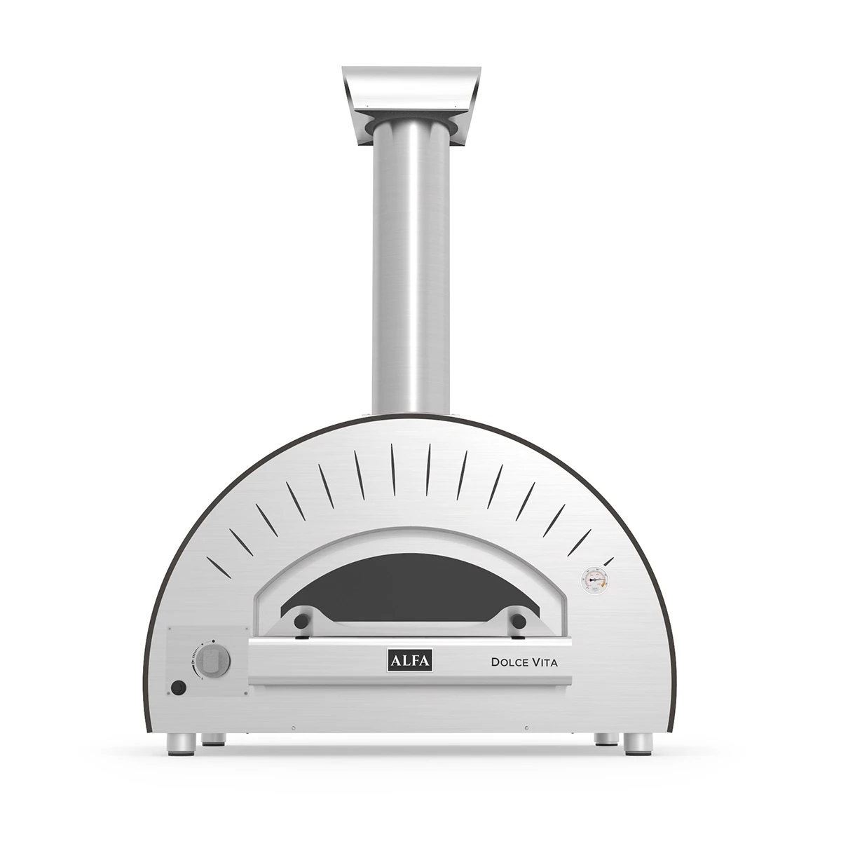 Alfa Pizzaofen Dolce Vita, Hybrid, Grau 4 Alfa Pizzaofen Dolce Vita, Hybrid, Grau – Bild 2