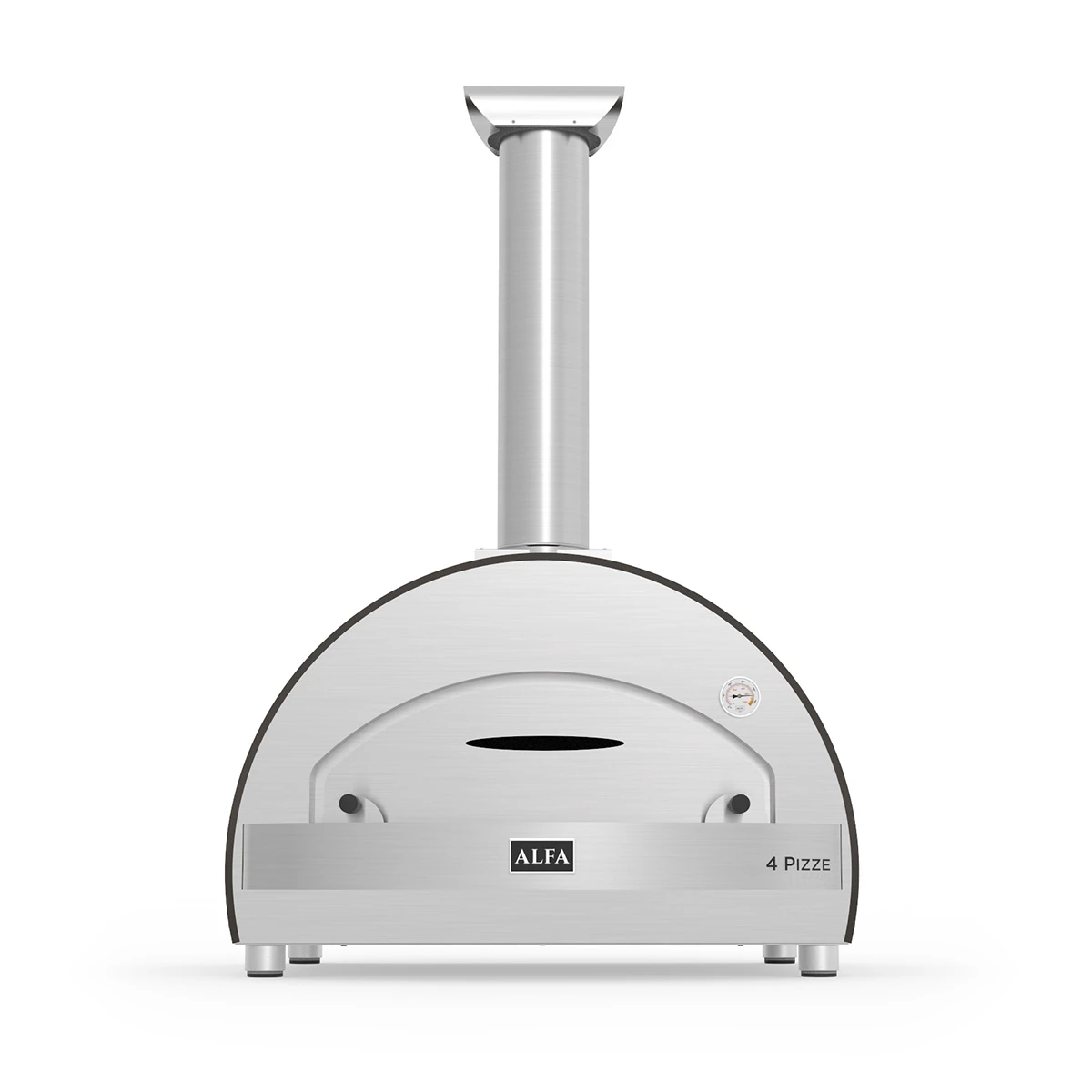 Alfa Forni Pizzaofen Classico 4 Pizze Ohne Stand, Holz, Diamond-Grau 3 Alfa Forni Pizzaofen Classico 4 Pizze Ohne Stand, Holz, Diamond-Grau