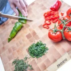 Boos Blocks Hackblock Stirnholz Classic, Ahorn 38x38x7,5 Cm