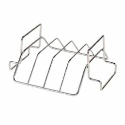 Big Green Egg 2-in-1 Braten- & Rippchenhalter, Edelstahl