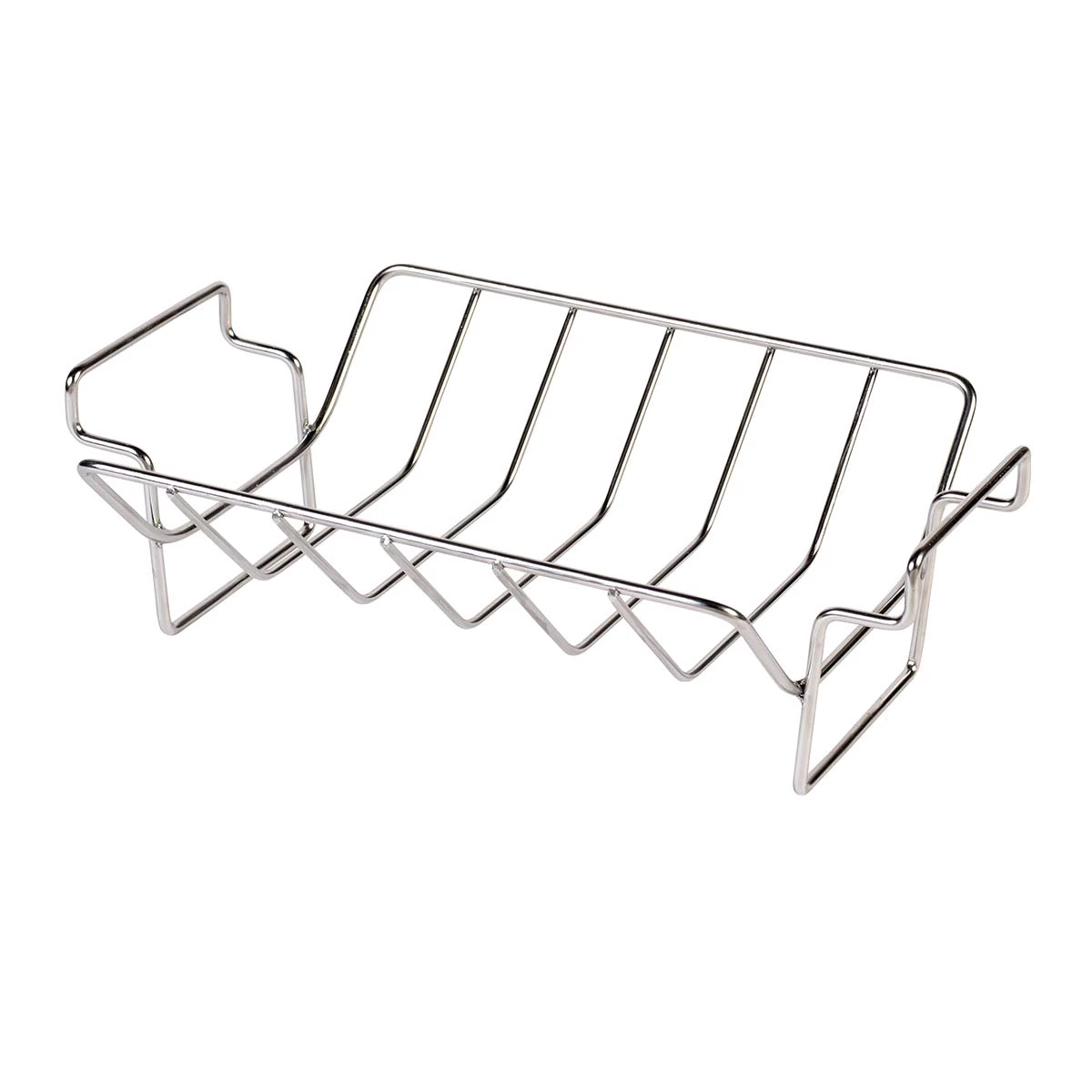 Big Green Egg 2-in-1 Braten- & Rippchenhalter, Edelstahl 4 Big Green Egg 2-in-1 Braten- & Rippchenhalter, Edelstahl – Bild 2