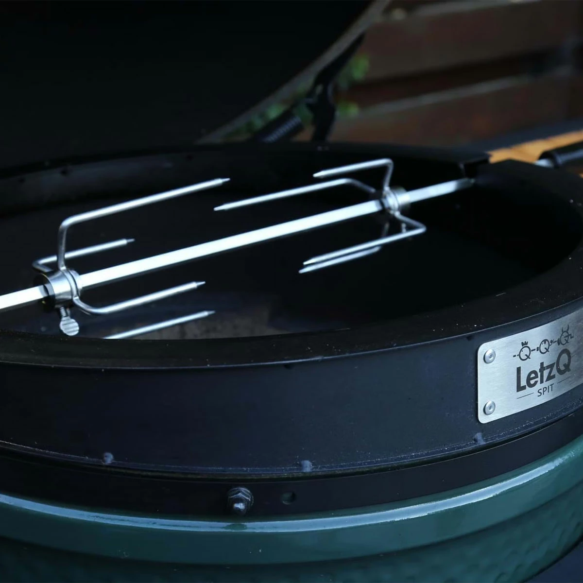 Big Green Egg Rotisserie Für BGE Large 7 Big Green Egg Rotisserie Für BGE Large – Bild 5