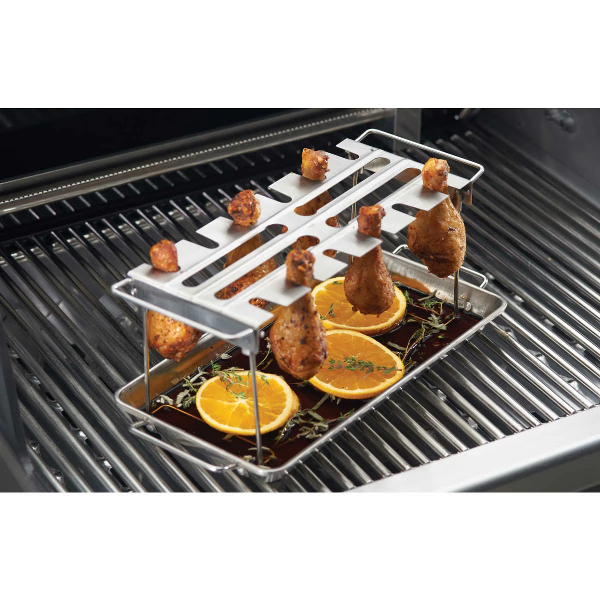 Broil King Edelstahl Wing Rack, 17,5 X 33 Cm 7 Broil King Edelstahl Wing Rack, 17,5 X 33 Cm – Bild 5