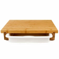 Cleenbo Classic Schneidebrett Bambus Mit Kunststoffwanne -Napoleon Verkaufs-Shop cleenbo classic bamboo xl 00112157a9105ae0540abe7bd99c0607