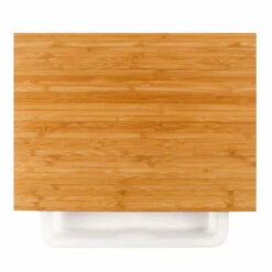 Cleenbo Classic Schneidebrett Bambus Mit Kunststoffwanne -Napoleon Verkaufs-Shop cleenbo classic bamboo xl 5d3a11222a8174ededb5382ed5c44004