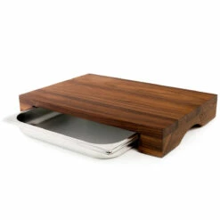 Cleenbo Schneidebrett Nussbaum Cube Mit Edelstahlwanne -Napoleon Verkaufs-Shop cleenbo schneidebrett nussbaum cube mit edelstahlwanne 6d61034f7421226bfbac557a6a9ca395