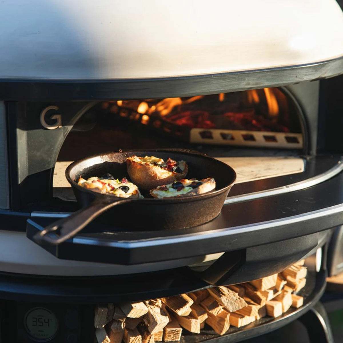 Gozney Dome Dual-Fuel Pizzaofen, Olivgrün 15 Gozney Dome Dual-Fuel Pizzaofen, Olivgrün – Bild 13