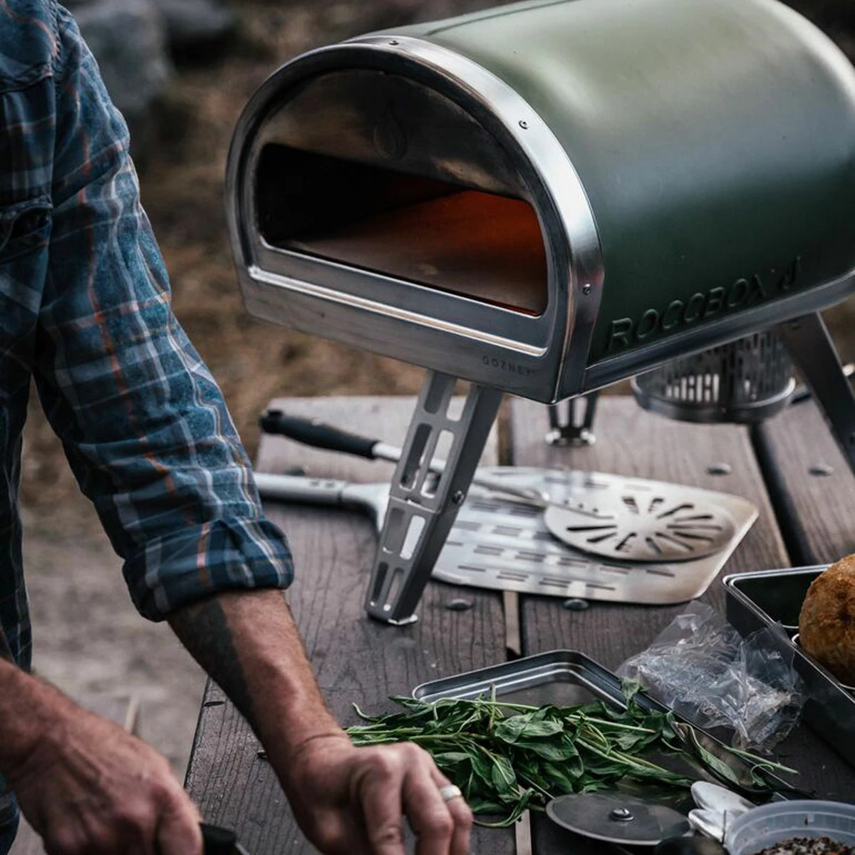 Gozney Pizzaofen Roccbox Olivgrün 6 Gozney Pizzaofen Roccbox Olivgrün – Bild 4