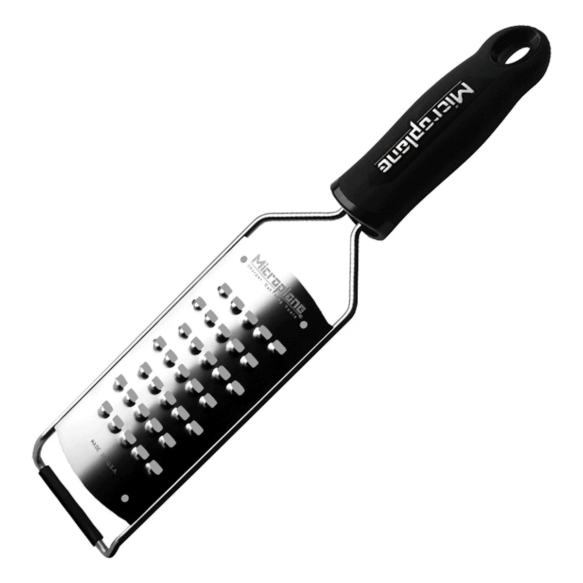 Microplane Gourmet Reibe Sehr Grob, Schwarz 3 Microplane Gourmet Reibe Sehr Grob, Schwarz