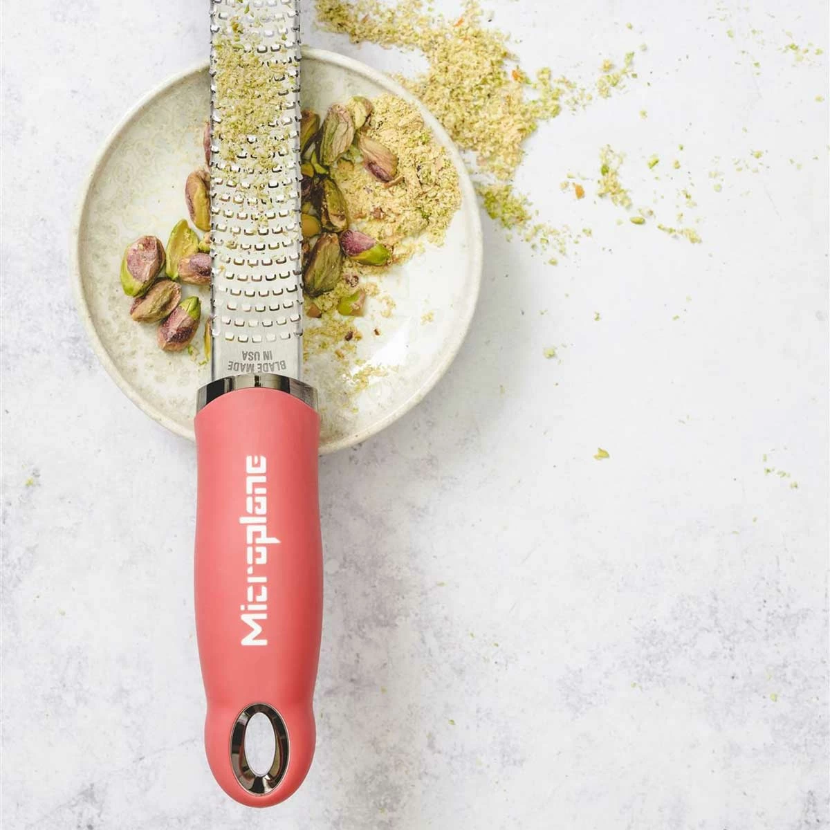 Microplane Premium Reibe / Zester, Lippenstift Pink 6 Microplane Premium Reibe / Zester, Lippenstift Pink – Bild 5