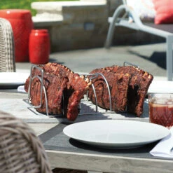 Napoleon 3-in-1 Edelstahl Braten- & Spareribhalter, 20 X 13 Cm -Napoleon Verkaufs-Shop napoleon edelstahl ribhalter e01dd58ec729abbb3026c68c2b593581