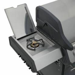 SANTOS S-401 Mit Seitenkocher, Schwarz, Inkl. Rostheber -Napoleon Verkaufs-Shop santos gasgrill s 401 mit seitenkocher schwarz 3be6dc028e5bcc155be532cb408ee6f5