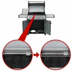 SANTOS S-401 Mit Seitenkocher, Schwarz, Inkl. Rostheber -Napoleon Verkaufs-Shop santos gasgrill s 401 mit seitenkocher schwarz 6783afb2f887748d76d67c8de0025a20